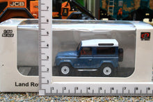 Load image into Gallery viewer, LCD64016B LCD Models 1:64 Scale Land Rover Defender 90 V8 in Vintage Blue