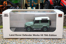 Load image into Gallery viewer, LCD64016G LCD Models 1:64 Scale Land Rover Defender 90 V8 in Glasmir Green