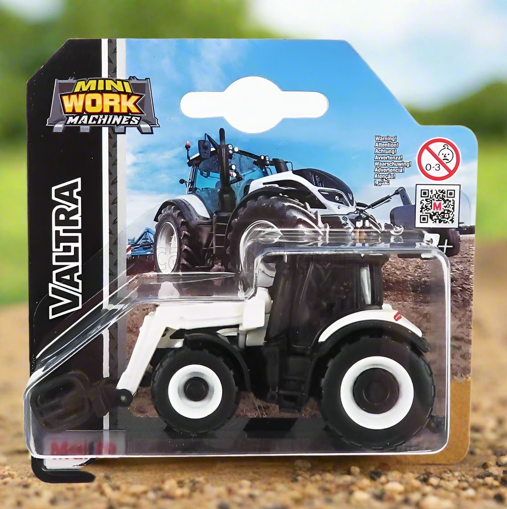 MAI15591V MAISTO 1:87 Scale Valtra M2 Q Tractor with Loader