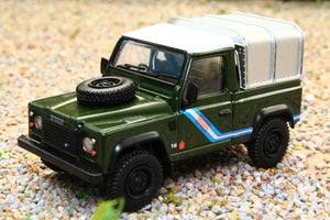 MGT00402R MINI GT 1:64 Scale Land Rover Defender 90 TDI Pickup with canopy in Bronze Green