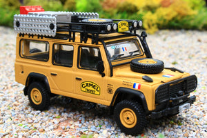 MGT00463R MINI GT 1:64 Scale Land Rover Defender 110 1989 Camel Trophy Amazon Team France