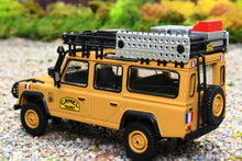 Load image into Gallery viewer, MGT00463R MINI GT 1:64 Scale Land Rover Defender 110 1989 Camel Trophy Amazon Team France