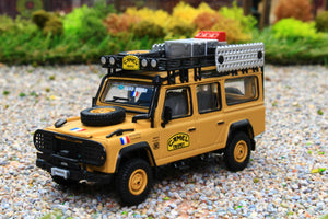 MGT00463R MINI GT 1:64 Scale Land Rover Defender 110 1989 Camel Trophy Amazon Team France