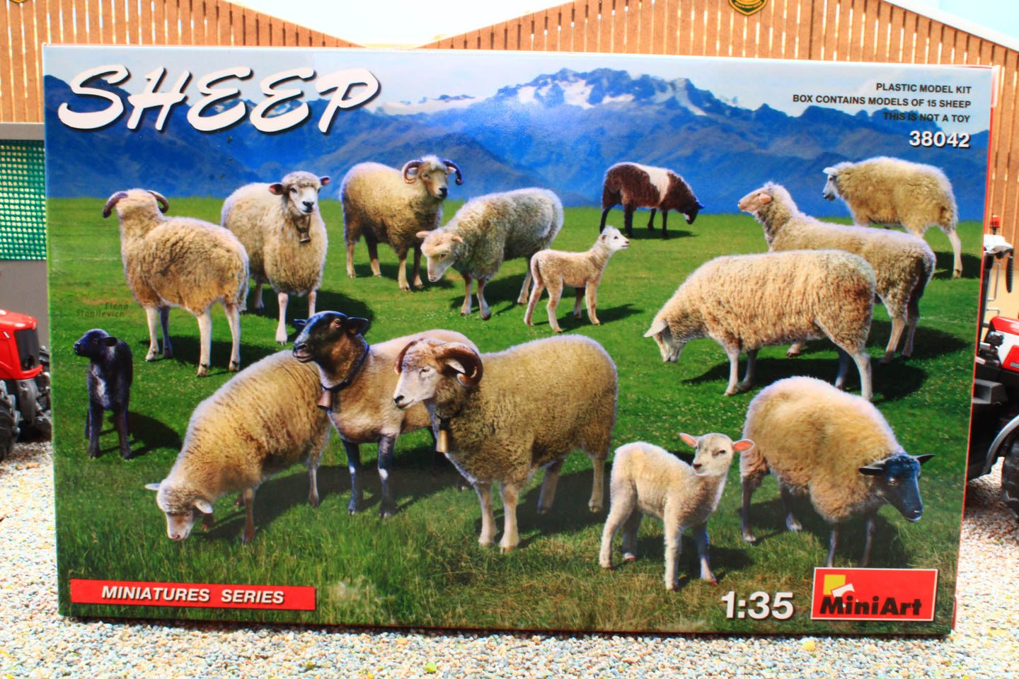 MIA38042 Miniart 1:35 Scale Sheep Kit