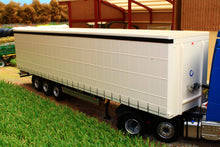 Load image into Gallery viewer, MM1902-01 Marge Models Pacton Curtainsider Lorry Trailer in White