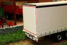 Load image into Gallery viewer, MM1902-01 Marge Models Pacton Curtainsider Lorry Trailer in White