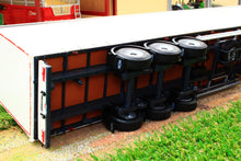 Load image into Gallery viewer, MM1902-01 Marge Models Pacton Curtainsider Lorry Trailer in White