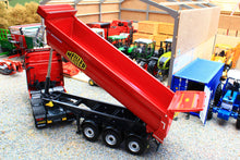 Load image into Gallery viewer, MM2123-02 Marge Models 1:32 Scale Meiller Tipping Trailer in Red