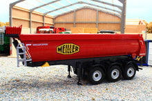 Load image into Gallery viewer, MM2123-02 Marge Models 1:32 Scale Meiller Tipping Trailer in Red
