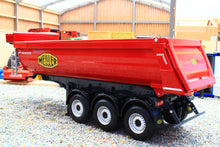 Load image into Gallery viewer, MM2123-02 Marge Models 1:32 Scale Meiller Tipping Trailer in Red