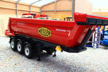 Load image into Gallery viewer, MM2123-02 Marge Models 1:32 Scale Meiller Tipping Trailer in Red