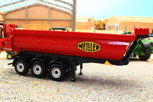 Load image into Gallery viewer, MM2123-02 Marge Models 1:32 Scale Meiller Tipping Trailer in Red