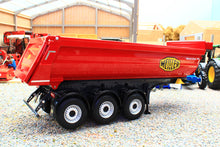Load image into Gallery viewer, MM2123-02 Marge Models 1:32 Scale Meiller Tipping Trailer in Red