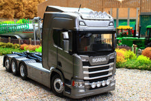 Load image into Gallery viewer, MM2307-02 Marge Models Scania R500 Series Truck with Meiller Hooklift in Dark Grey