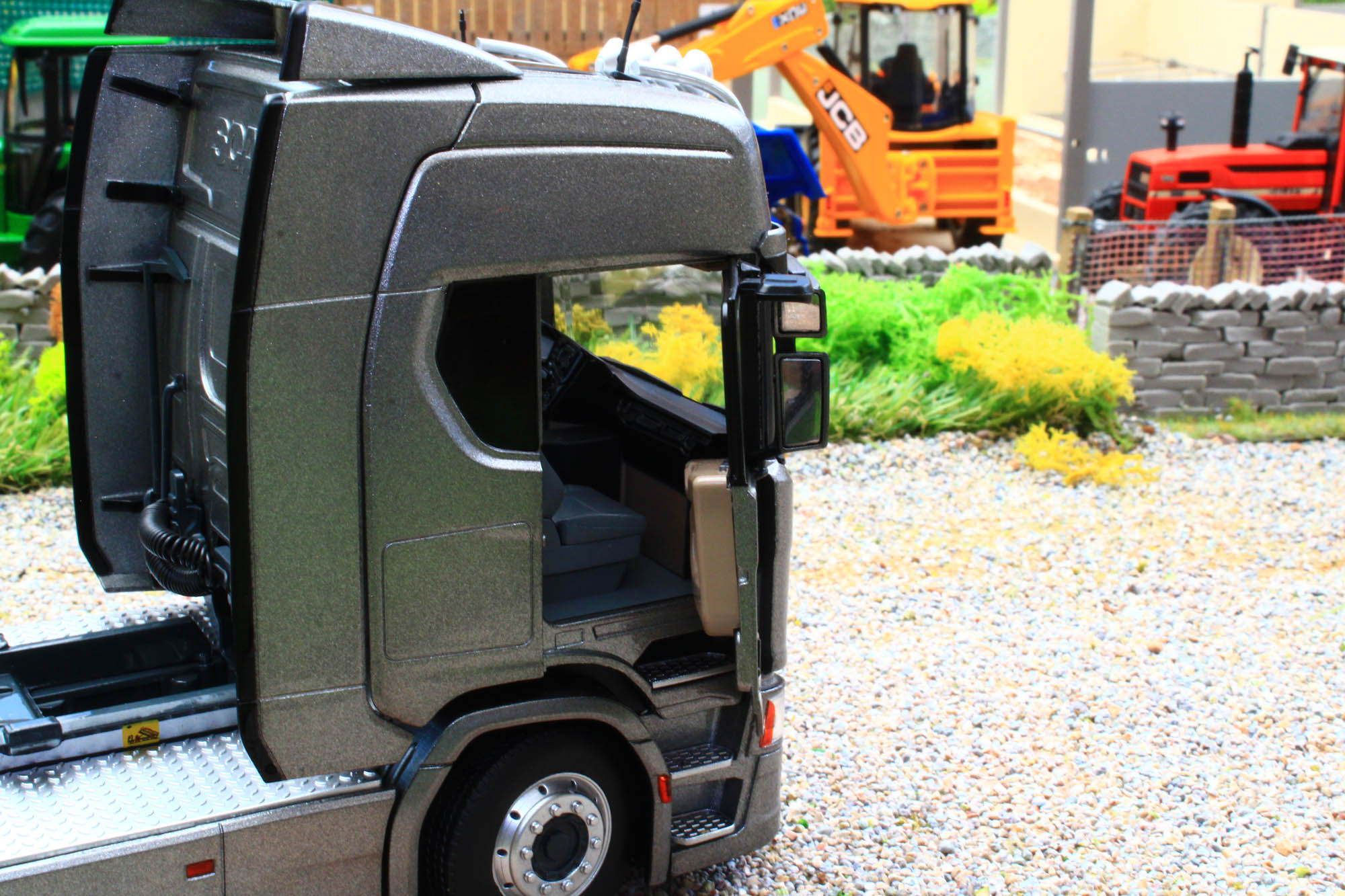 MM2307-02 Marge Models Scania R500 Series Truck with Meiller Hooklift ...