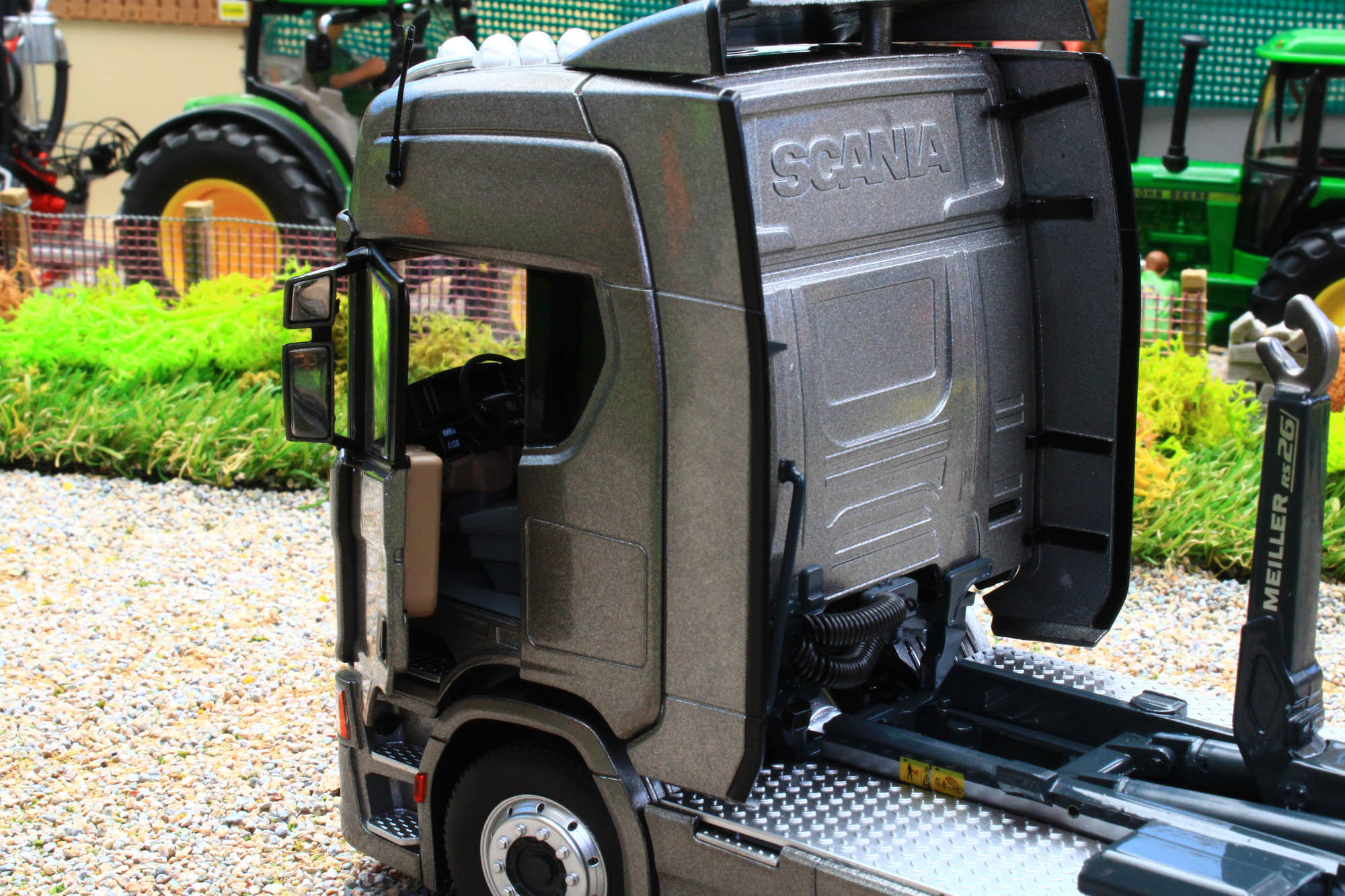 MM2307-02 Marge Models Scania R500 Series Truck with Meiller Hooklift ...