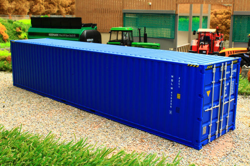 MM2324-01 Marge Models 1:32 Scale 40ft Sea Container in Blue
