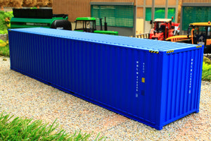 MM2324-01 Marge Models 1:32 Scale 40ft Sea Container in Blue