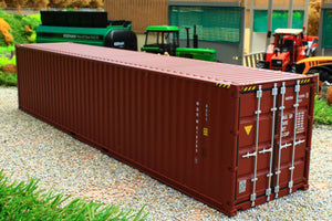 MM2324-02 Marge Models 1:32 Scale 40ft Sea Container in Brown