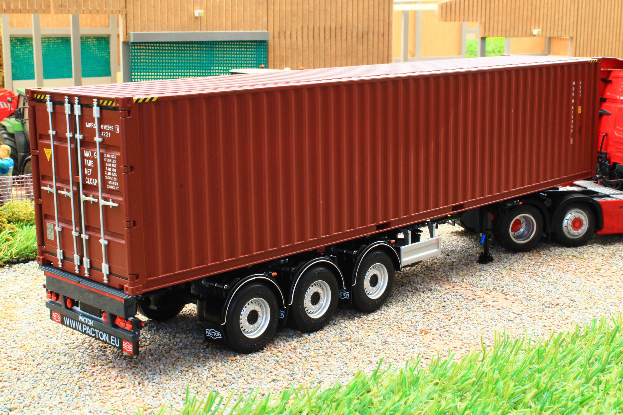 MM2325 Marge Models 1:32 Scale Pacton Sea Freight Extendable Container ...