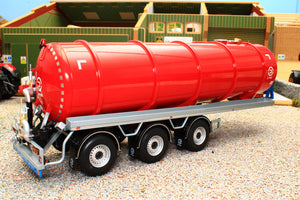 MM2326-01 Marge Models 1:32 Scale D-Tec Tanker Lorry Trailer in Red