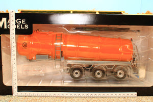 MM2326-02 Marge Models 132 Scale D-Tec Tanker Lorry Trailer in Yellow