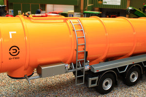 MM2326-02 Marge Models 132 Scale D-Tec Tanker Lorry Trailer in Yellow