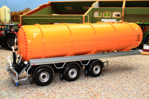 MM2326-02 Marge Models 132 Scale D-Tec Tanker Lorry Trailer in Yellow