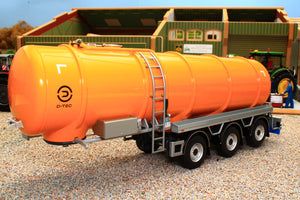 MM2326-02 Marge Models 132 Scale D-Tec Tanker Lorry Trailer in Yellow