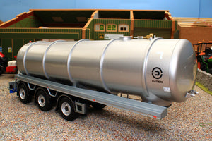 MM2326-03 Marge Models 1:32 Scale D Tec Tanker Lorry Trailer in Silver