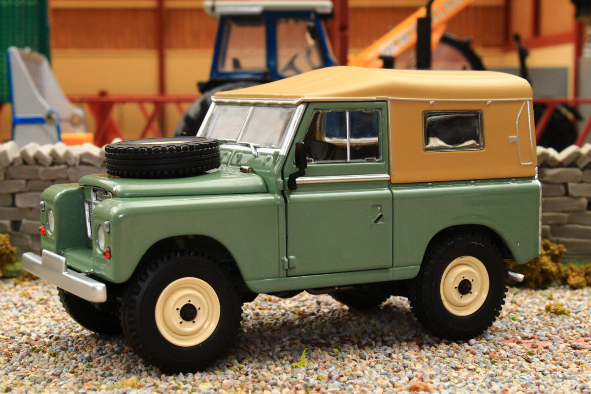 Land Rover Series 3 Softtop – Marge Models, 1/32, Bleu, Métal/plastique