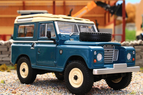 MM2421-01 MARGE MODELS 1:32 Scale Land Rover Series III 88 Safari roof in Marine Blue