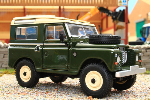 MM2421-03 MARGE MODELS 1:32 Scale Land Rover Series III 88 Safari roof in Deep Bronze Green