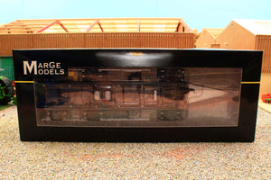 MM2422-01 Marge Models GS-Meppel Volvo Hooklift Container Trailer in Clear White