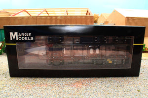 MM2422-04 Marge Models GS-Meppel Scania Hooklift Container Trailer in Dark Metallic Grey