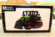 Load image into Gallery viewer, MM2511 Marge Models 1:32 Scale Claas Axion 9.360 TT Tractor on Rear Tracks