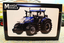 Load image into Gallery viewer, MM2518 Marge Models 1:32 Scale New Holland T7.440 XD Blue Power 4WD Tractor