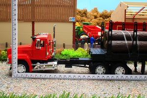 NEW13173 NewRay 132 Scale Mack CH Lorry with Log Trailer