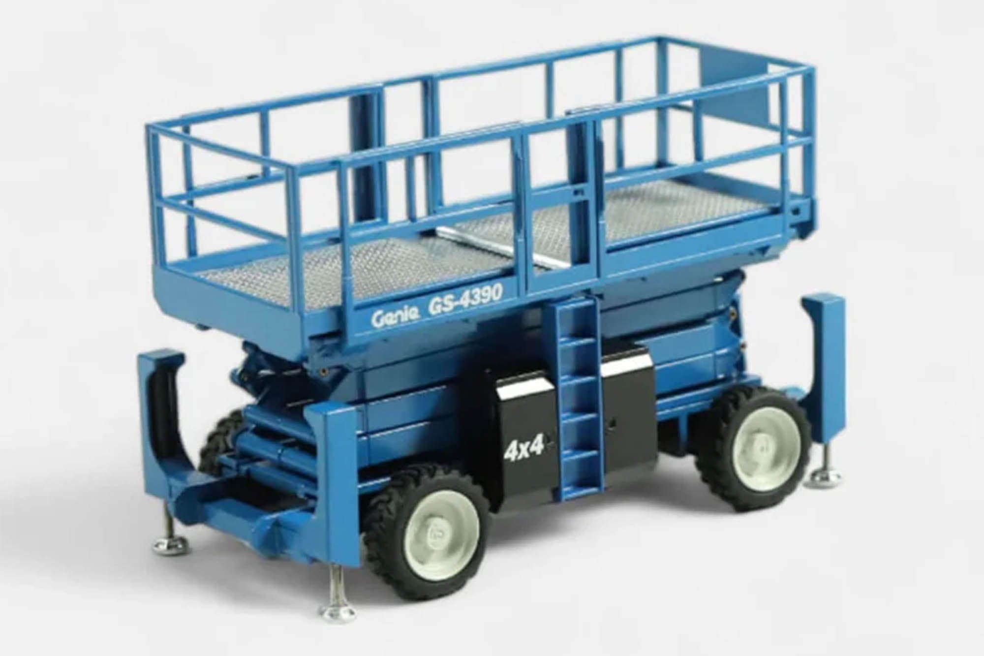 NZG9951 NZG 1:32 Scale Genie GS-4390 Rough Terrain Scissor Lift ...
