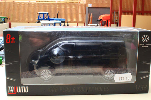 No 1 Tayumo 1:32 Scale VW Transporter in Black BOX NOT 100%