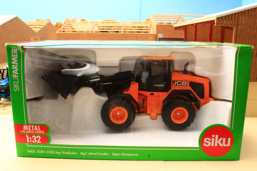 No 2 3663 Siku Jcb 435s Wheeled Loader (With Removable Attachment) - Box not 100%