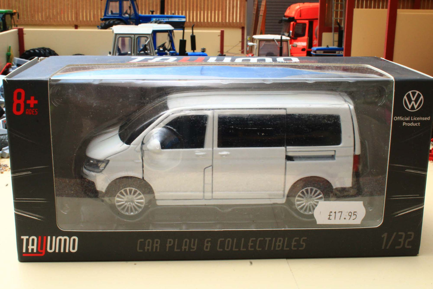 No 2 Tayumo 1:32 Scale VW Transporter in White BOX NOT 100%