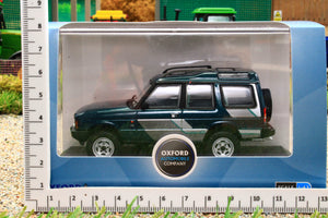 OXF43DS1003 Oxford Diecast 1:43 Scale Land Rover Discovery 1 in Marseilles Blue
