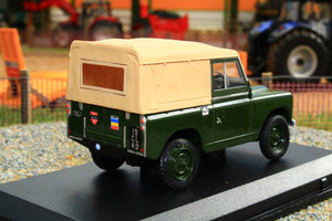 OXF43LR2S006 Oxford Diecast 1:43 Scale Land Rover Series II SWB Canvas REME