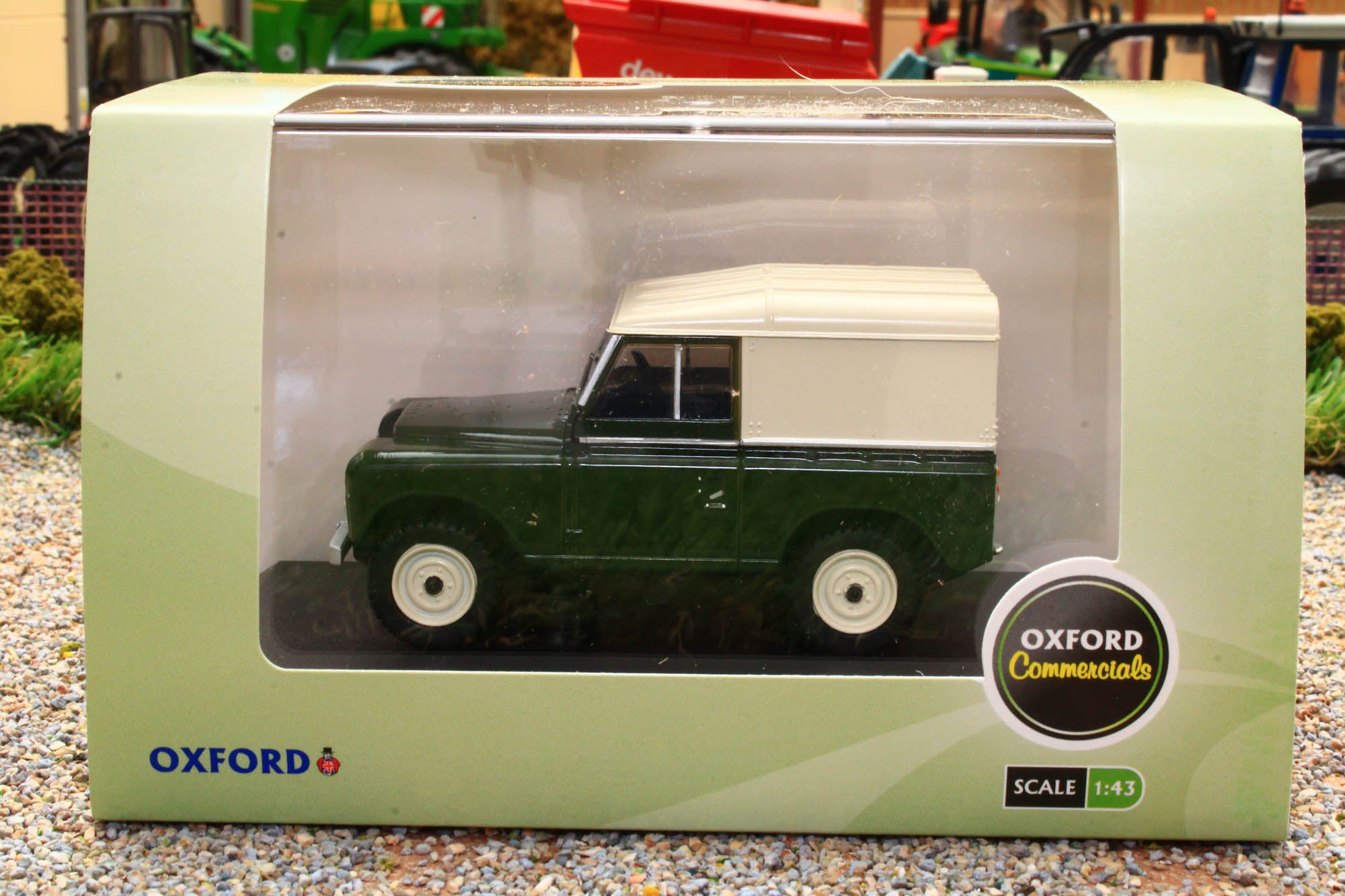 OXF43LR3S005 Oxford Diecast 1:43 Scale Land Rover Series III SWB Hard ...