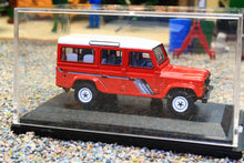 Load image into Gallery viewer, OXF76DEF018 Oxford Diecast 1:76 Scale Land Rover Defender 110 LWB Station Wagon in Masai Red