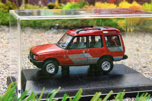 OXF76DS1001 Oxford Diecast 1:76 Scale land Rover Discovery 1 in Foxfire Red