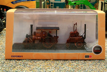 Load image into Gallery viewer, OXF76FSR007 Oxford Diecast 1:76 Scale Fowler Steam Roller and Coleman Flapper Cove