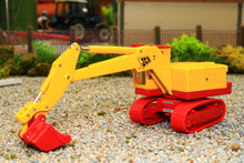 Load image into Gallery viewer, OXF76JCB7001 Oxford Diecast 176 Scale JCB 7 Vintage Swing Shovel on tracks