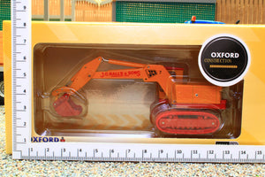 OXF76JCB7002 Oxford Diecast 1:76 Scale JCB 7 J C C Balls & Son